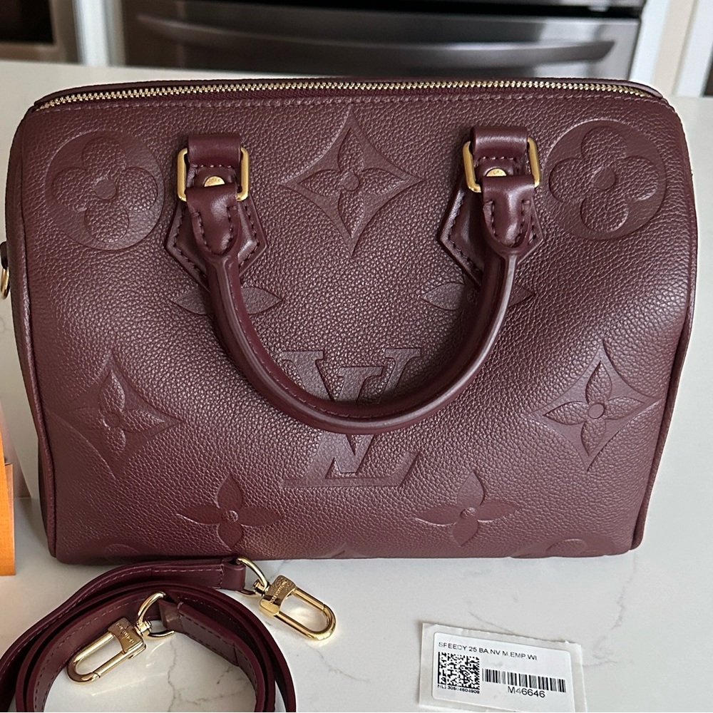 Louis Vuitton Speedy Bandoulière 25 - Limited Wine